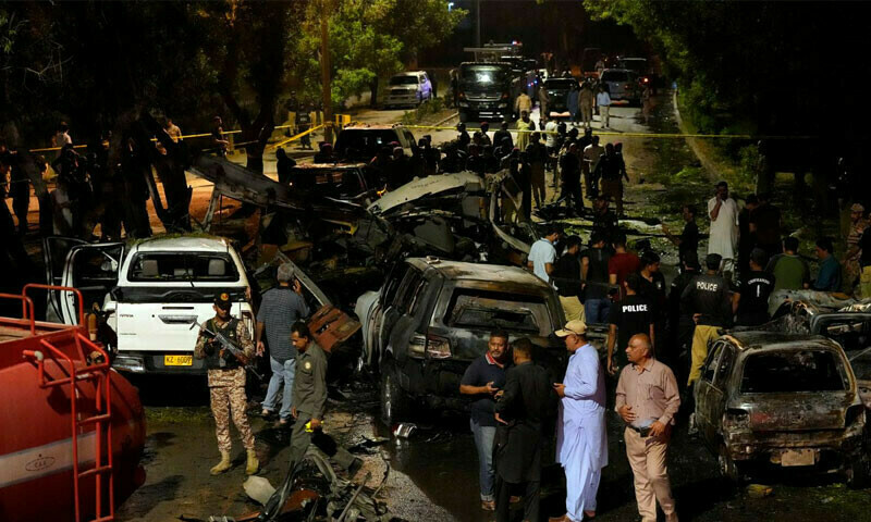 Suicide attack in Karachi Airport on Chinese Citizens