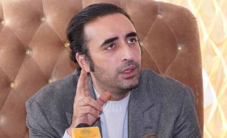  بلاول بھٹو: نہریں نکالنے کا یکطرفہ فیصلہ کالاباغ ڈیم جیسا ناکام ہوگا