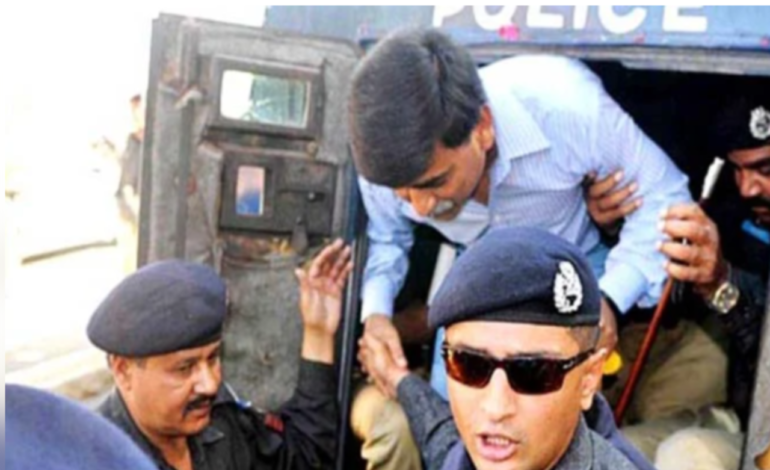 آفاق احمد جوڈیشل ریمانڈ پر، گاڑی جلانے کے مقدمے میں جیل منتقل
